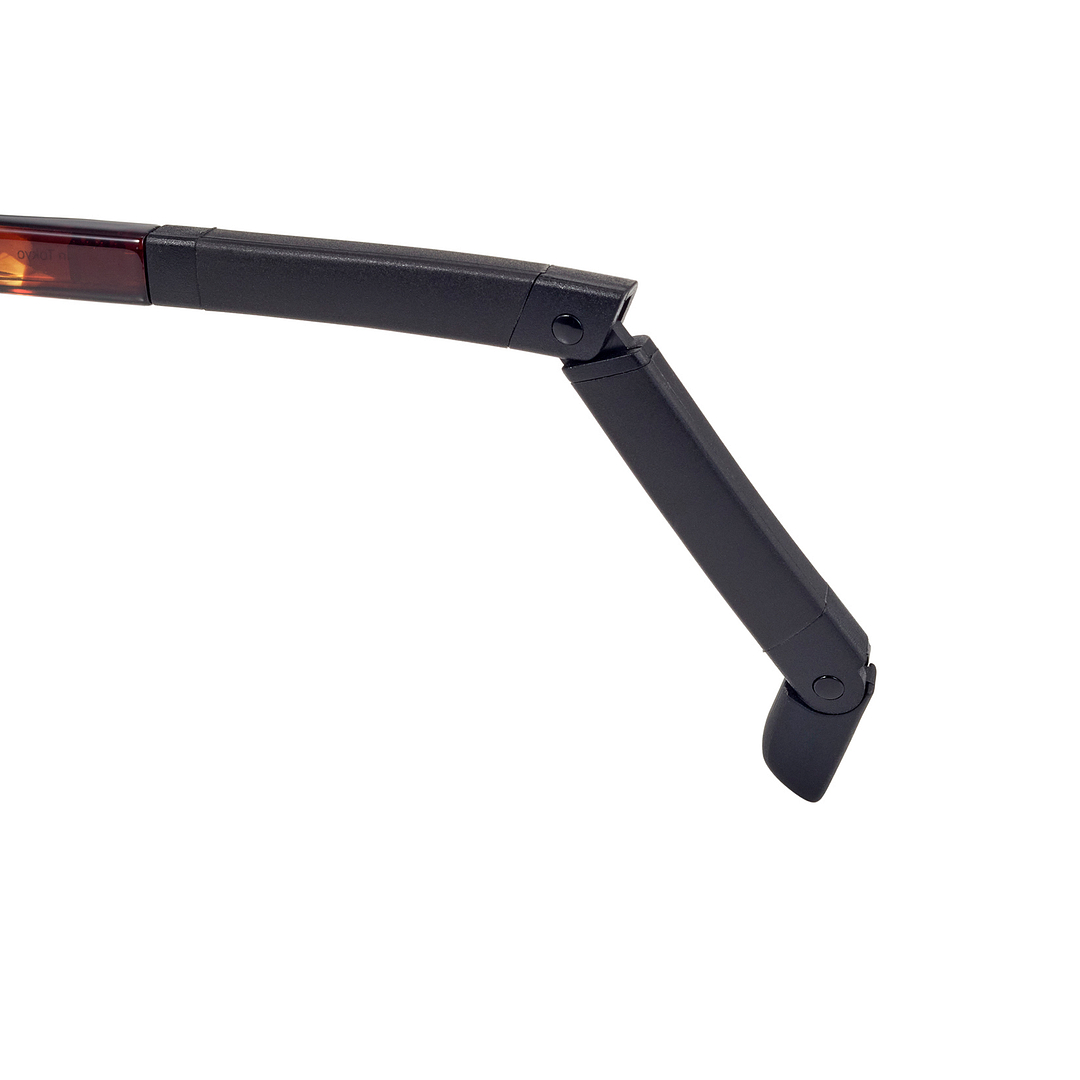 OWNDAYS | MOVE Brown Demi Full Rim Boston right side